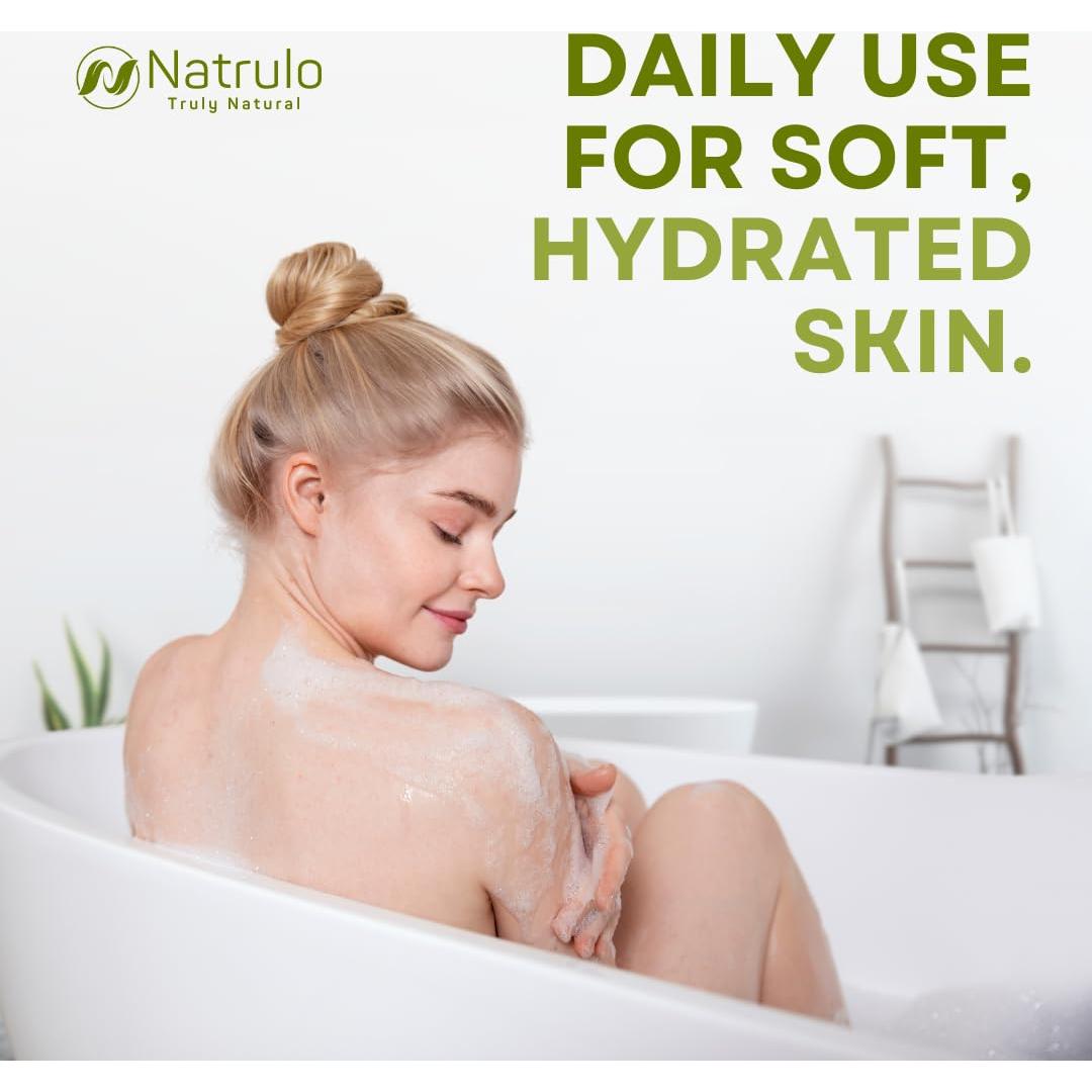 Barra de Jabón Exfoliante Natural Natrulo - Hierba Limón 117g