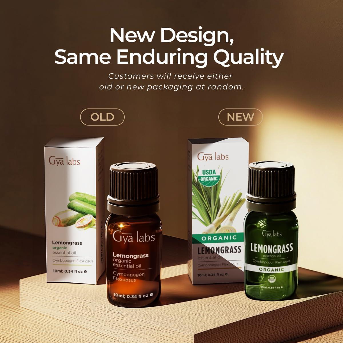 Aceite Esencial Orgánico de Hierba Limón Gya Labs 10 ml