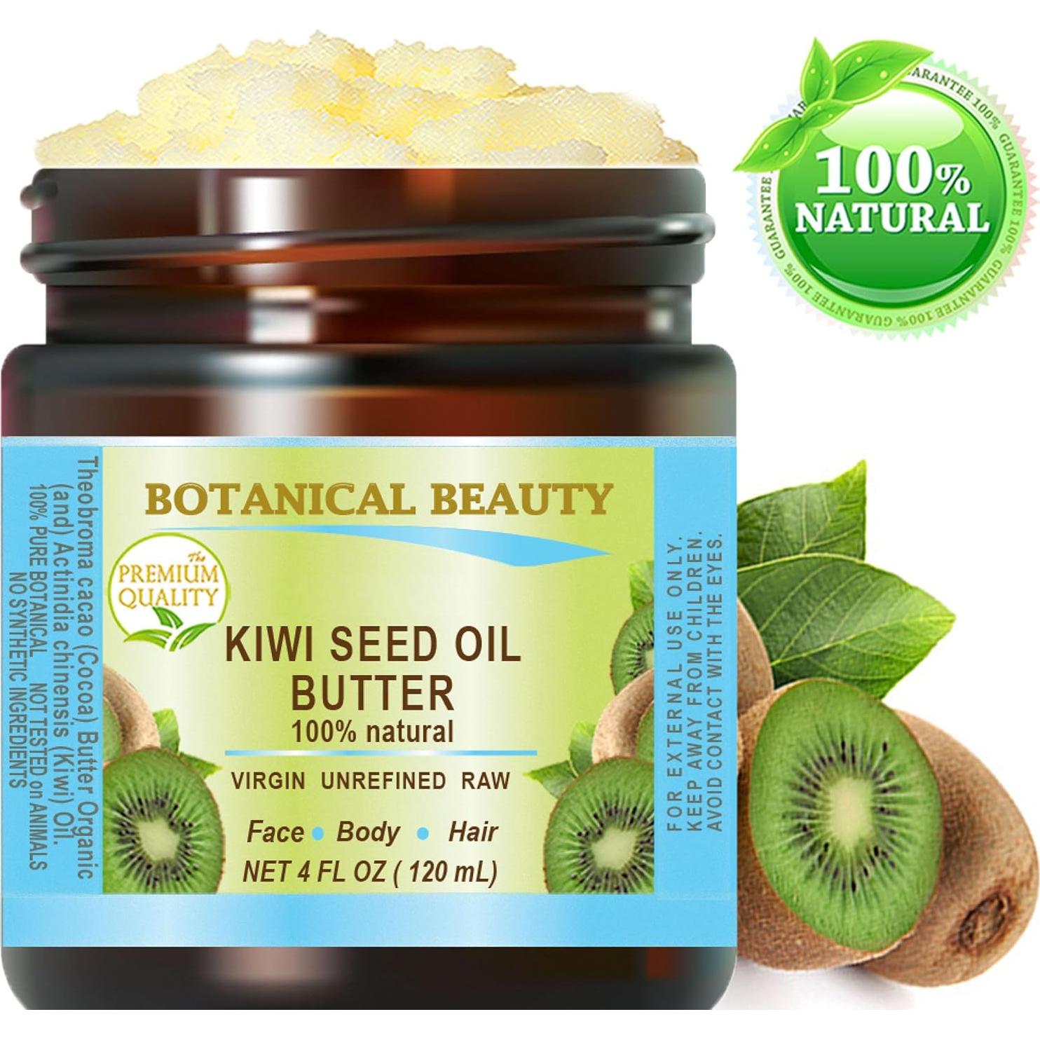 Mantequilla de Semilla de Kiwi 118 ml Belleza Botánica Cruda
