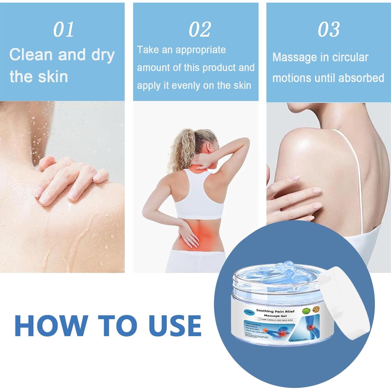 Gel de Masaje Articulaciones Buiitl con Jengibre y Artemisia 132g