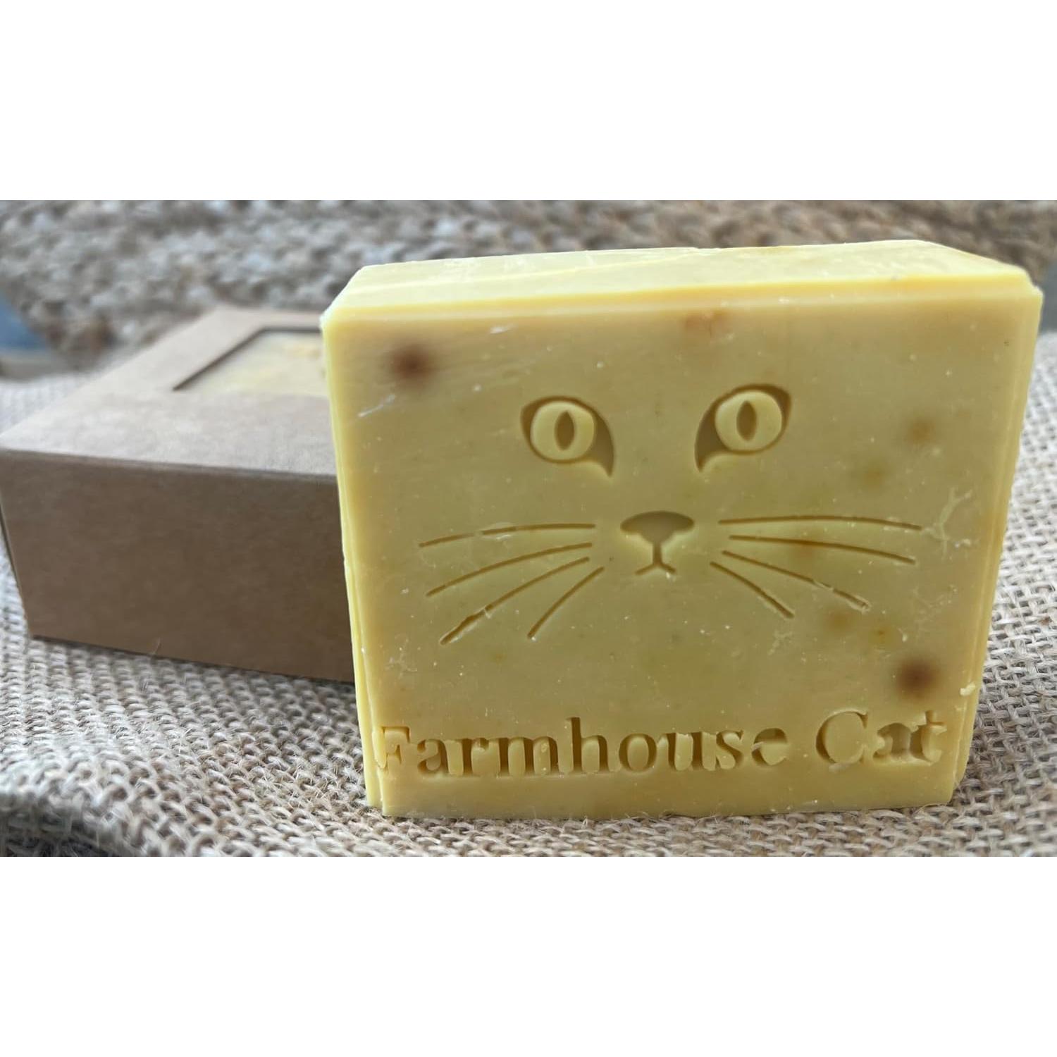 Jabón Artesanal de Cúrcuma y Jengibre con Miel - 113g