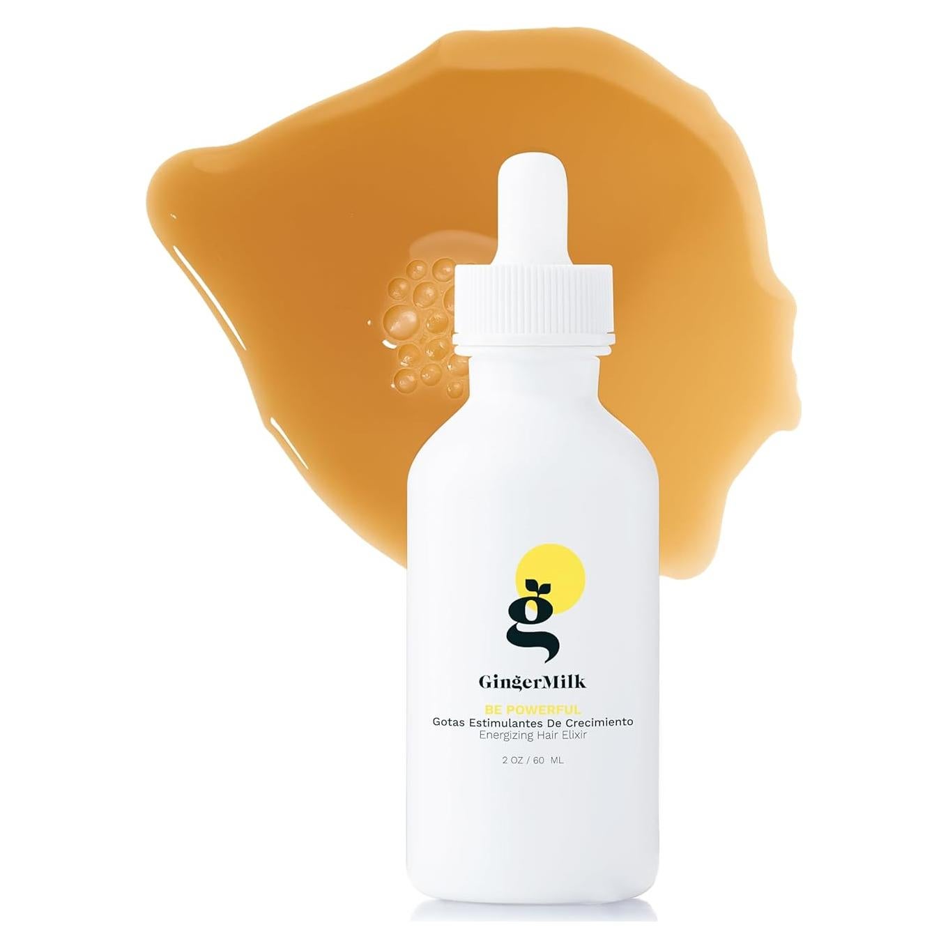 Suero Vegano para Crecimiento del Cabello GINGERMILK 59 ml