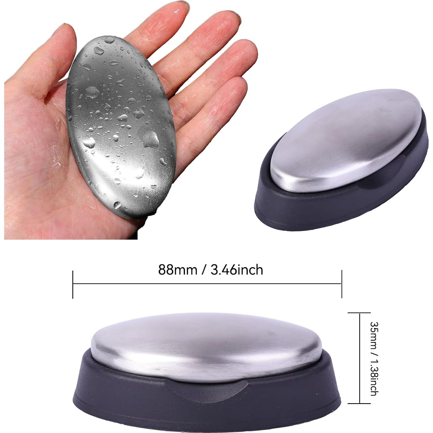 Removedor de Olores de Acero Inoxidable Agorizeo Ovalado