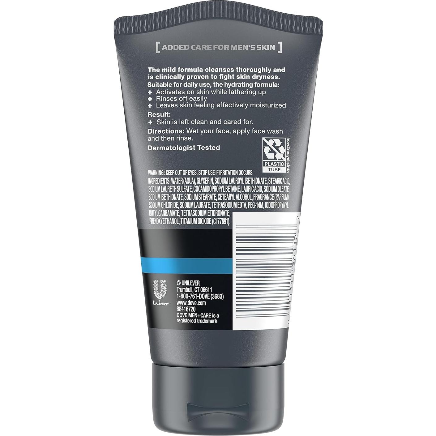 Dove Hombres+Cuidado Gel de Ducha Eucalipto 770 ml + Gel Facial 148 ml