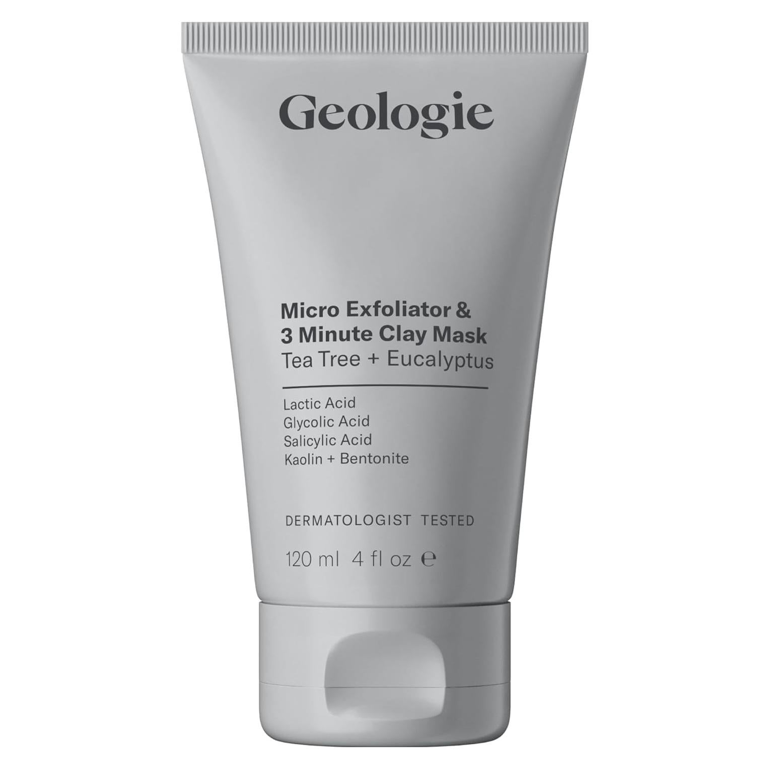 Geologie Exfoliante y Mascarilla de Arcilla 3 en 1 118 ml
