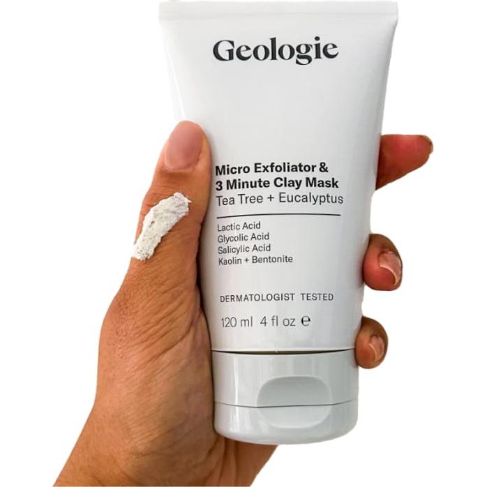 Geologie Exfoliante y Mascarilla de Arcilla 3 en 1 118 ml