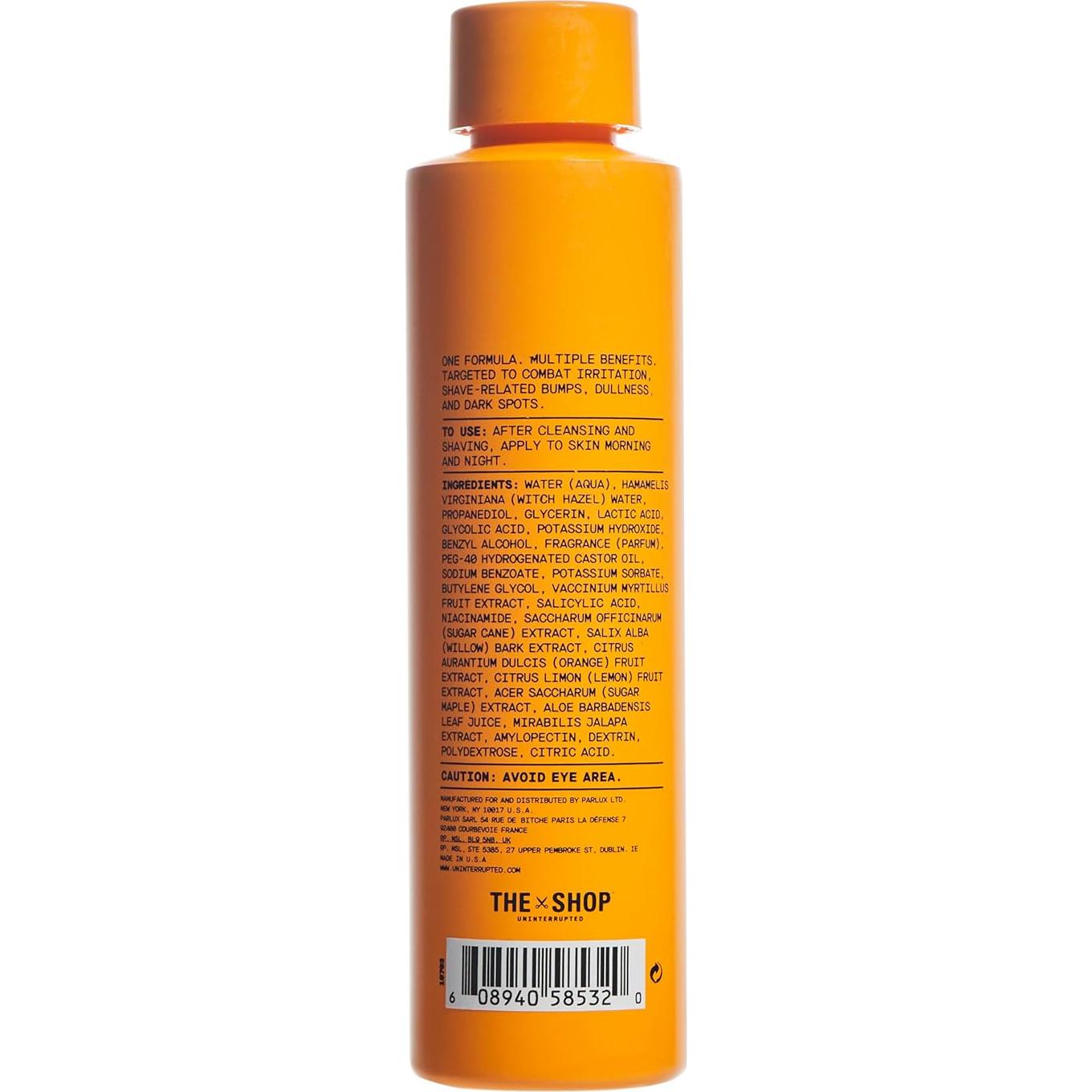 Tónico Aftershave Lebron James 148 ml - Anti-Irritación y Vellos Encarnados