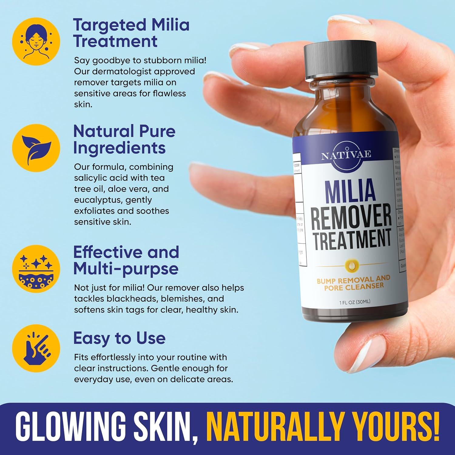 Suero para Milia Nativae con Ácido Salicílico y Té - 81g