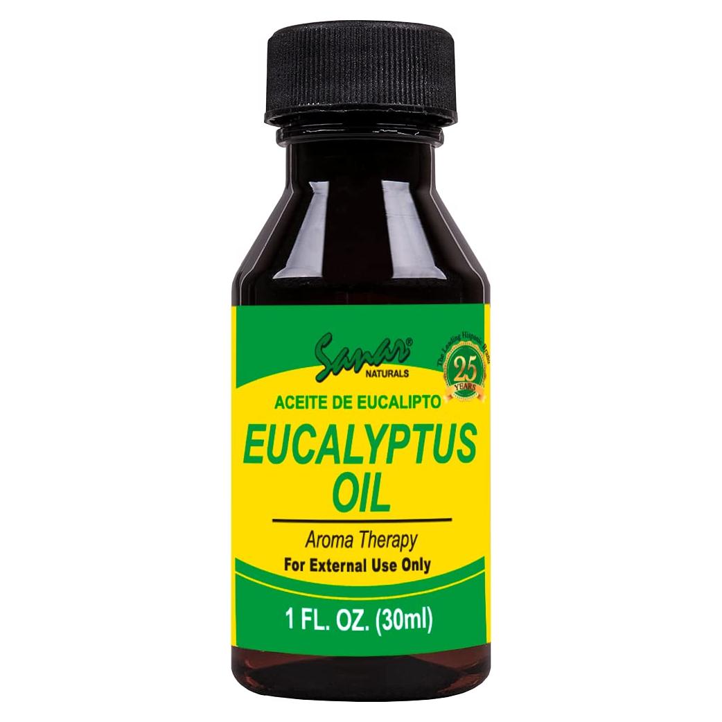Aceite Esencial de Eucalipto Sanar Naturals 29.57 ml - Aromaterapia