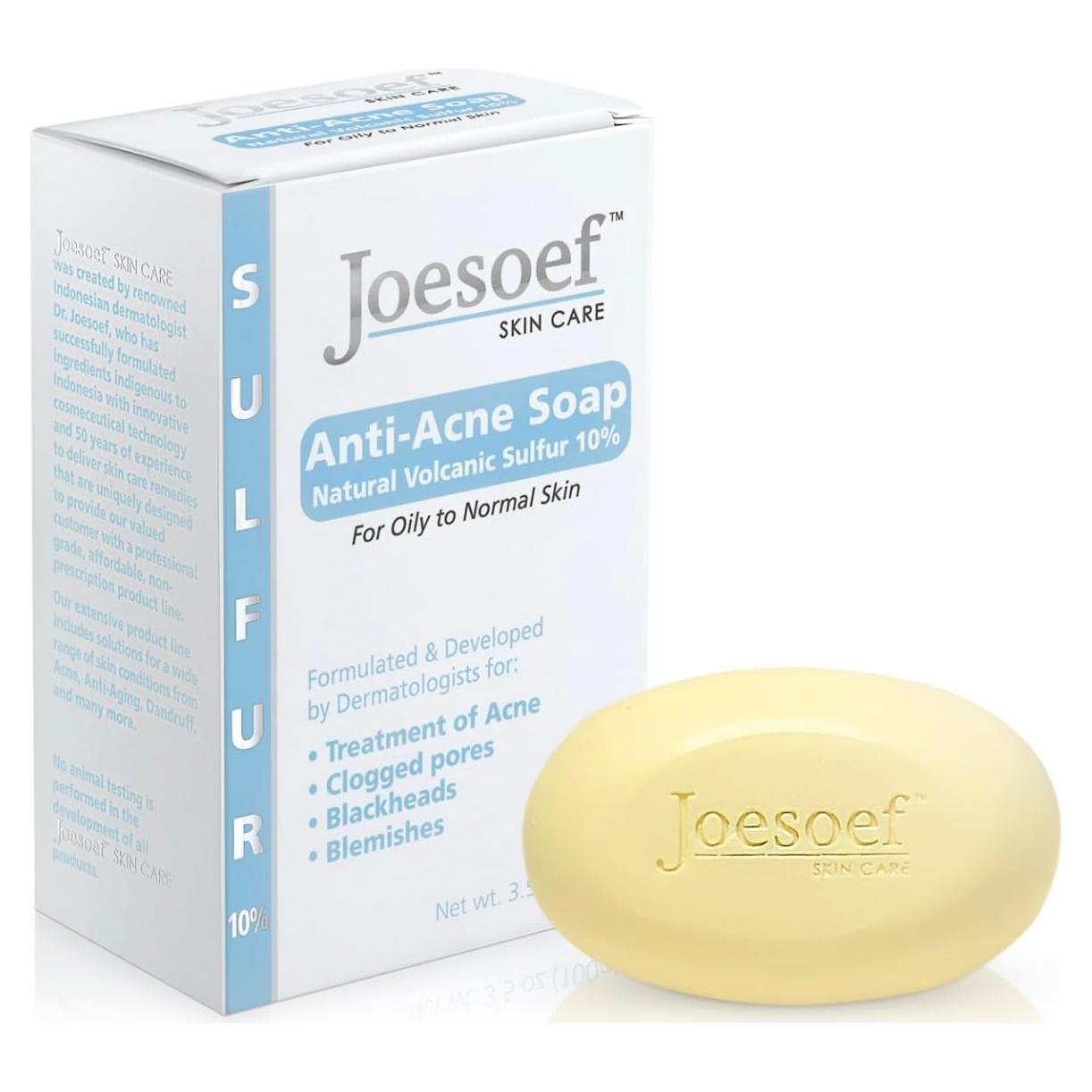 Jabón de Azufre Joesoef 100g - Cuidado de la Piel para Acné