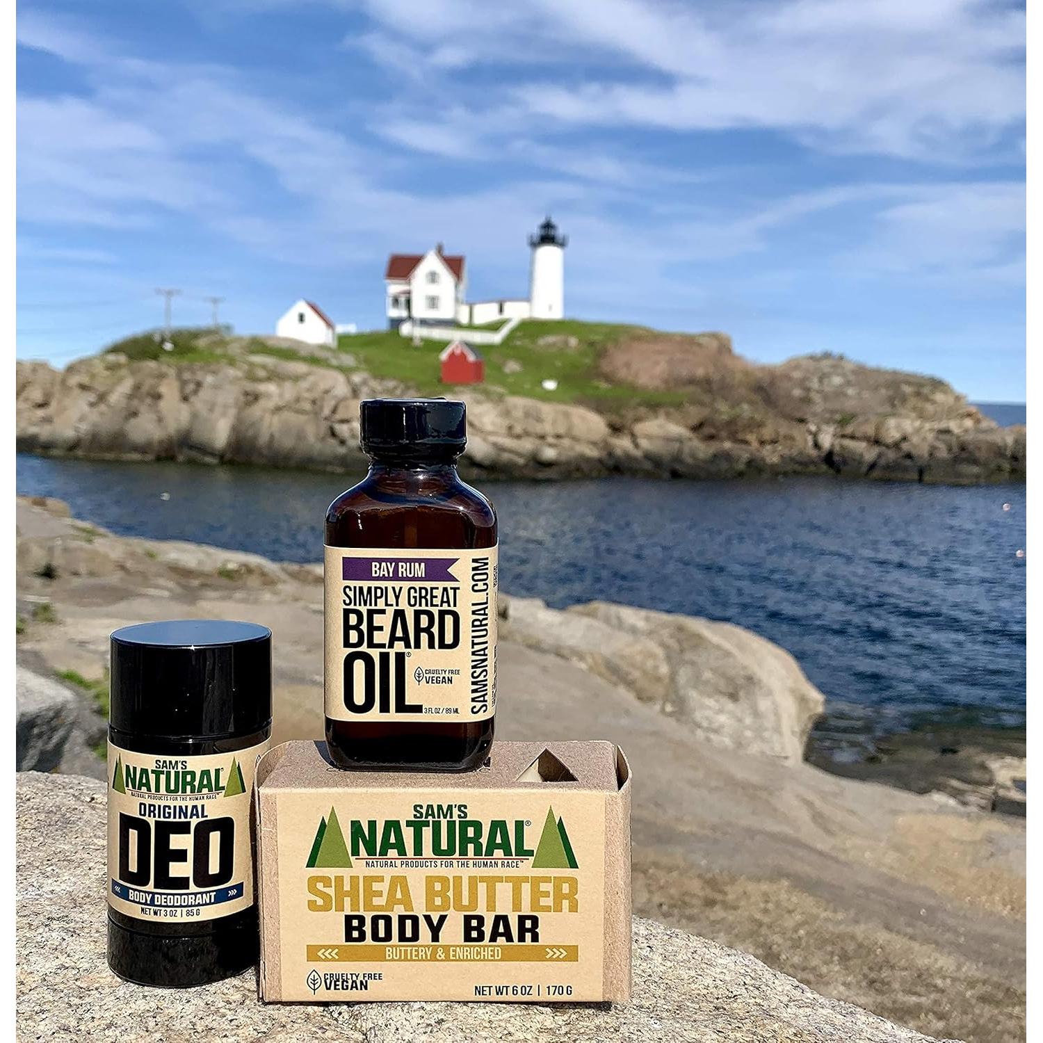 Aceite para Barba Bay Rum - Simply Great - 85 g - Natural y Vegano