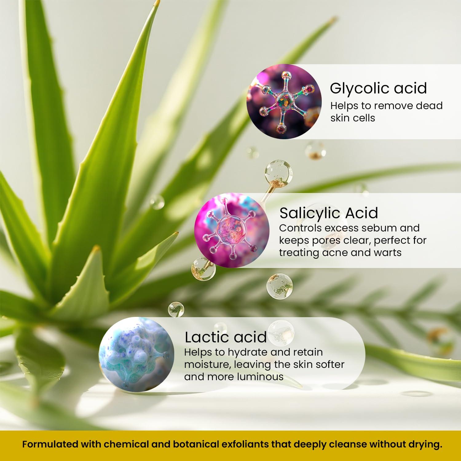 Gel Exfoliante Suave AbsolutSkin 100ml - Aclara y Suaviza Piel