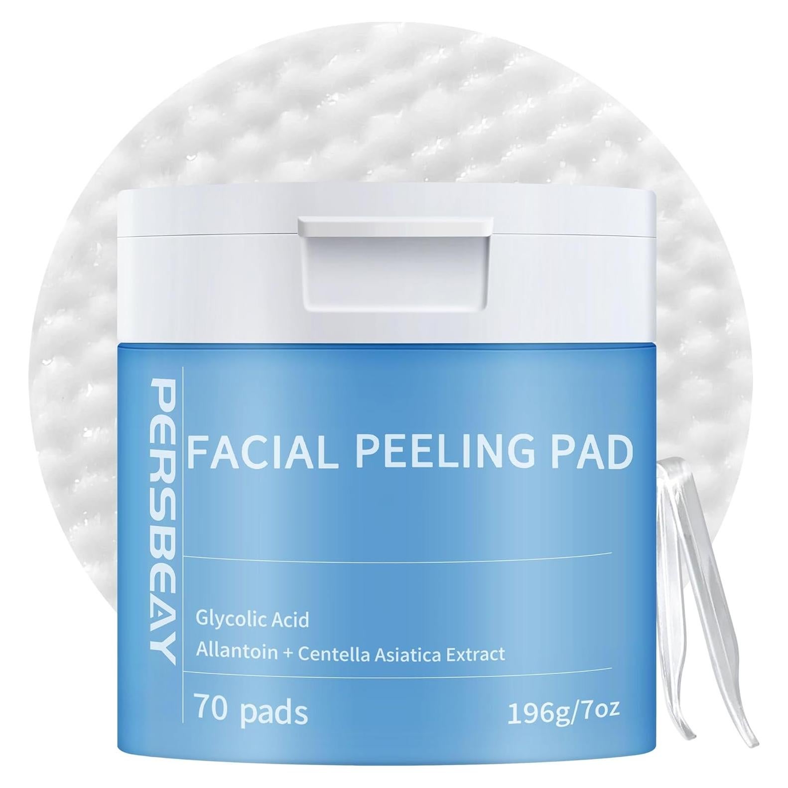 Discos Exfoliantes Faciales Persbeay - 70 Unidades Ácido Glicólico