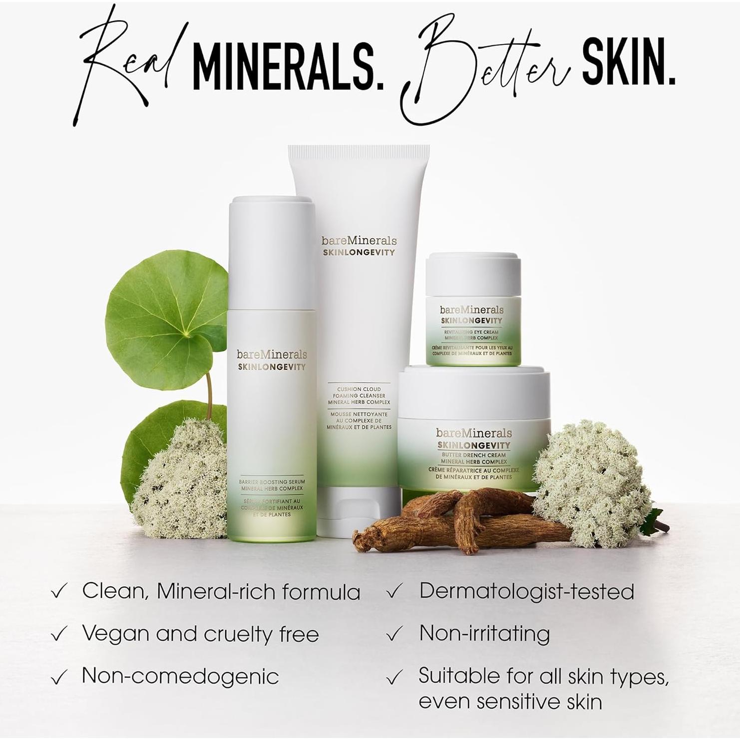 Suero Potenciador de Barrera BareMinerals 50ml - Skinlongevity