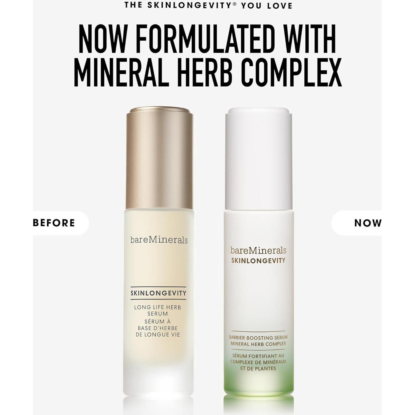 Suero Potenciador de Barrera BareMinerals 50ml - Skinlongevity