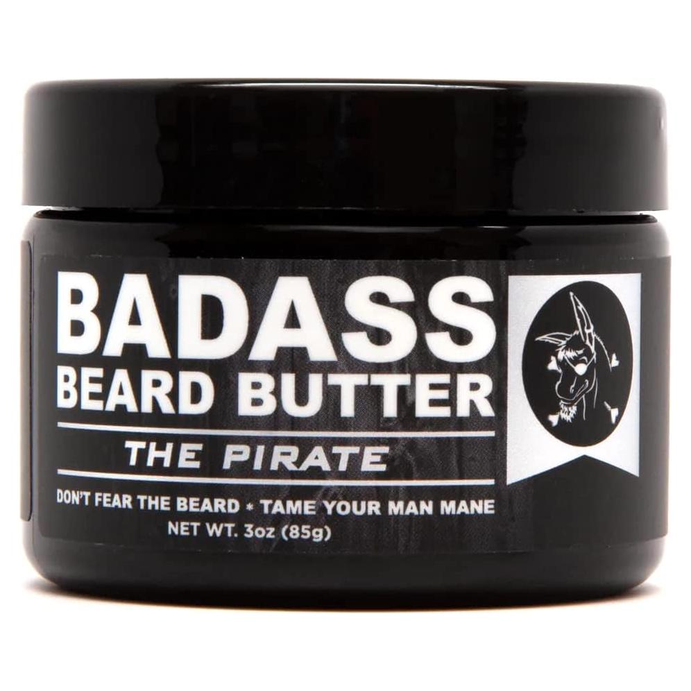 Mantequilla para Barba Badass Beard Care El Pirata 85g - Natural