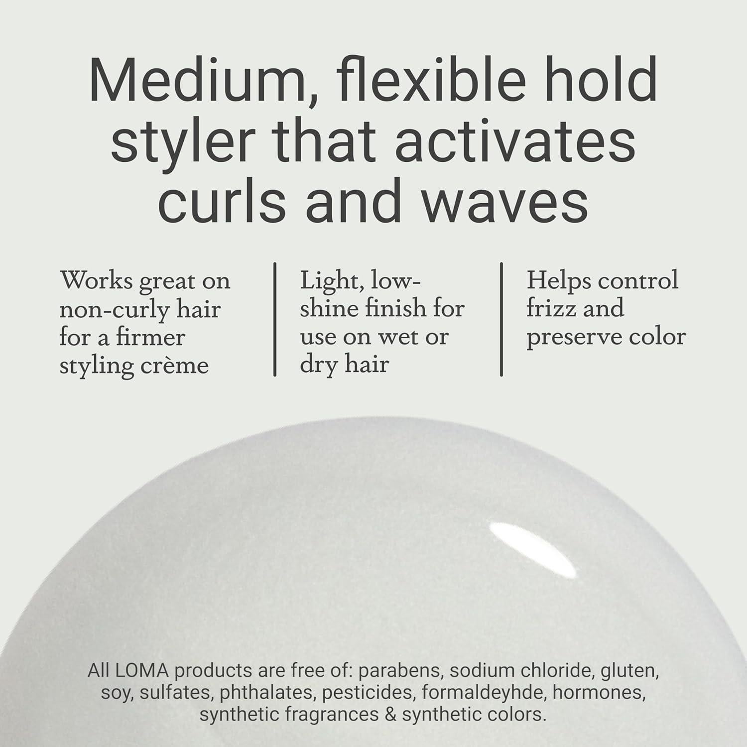 Crema para Cuidado del Cabello Loma 240g - Curva