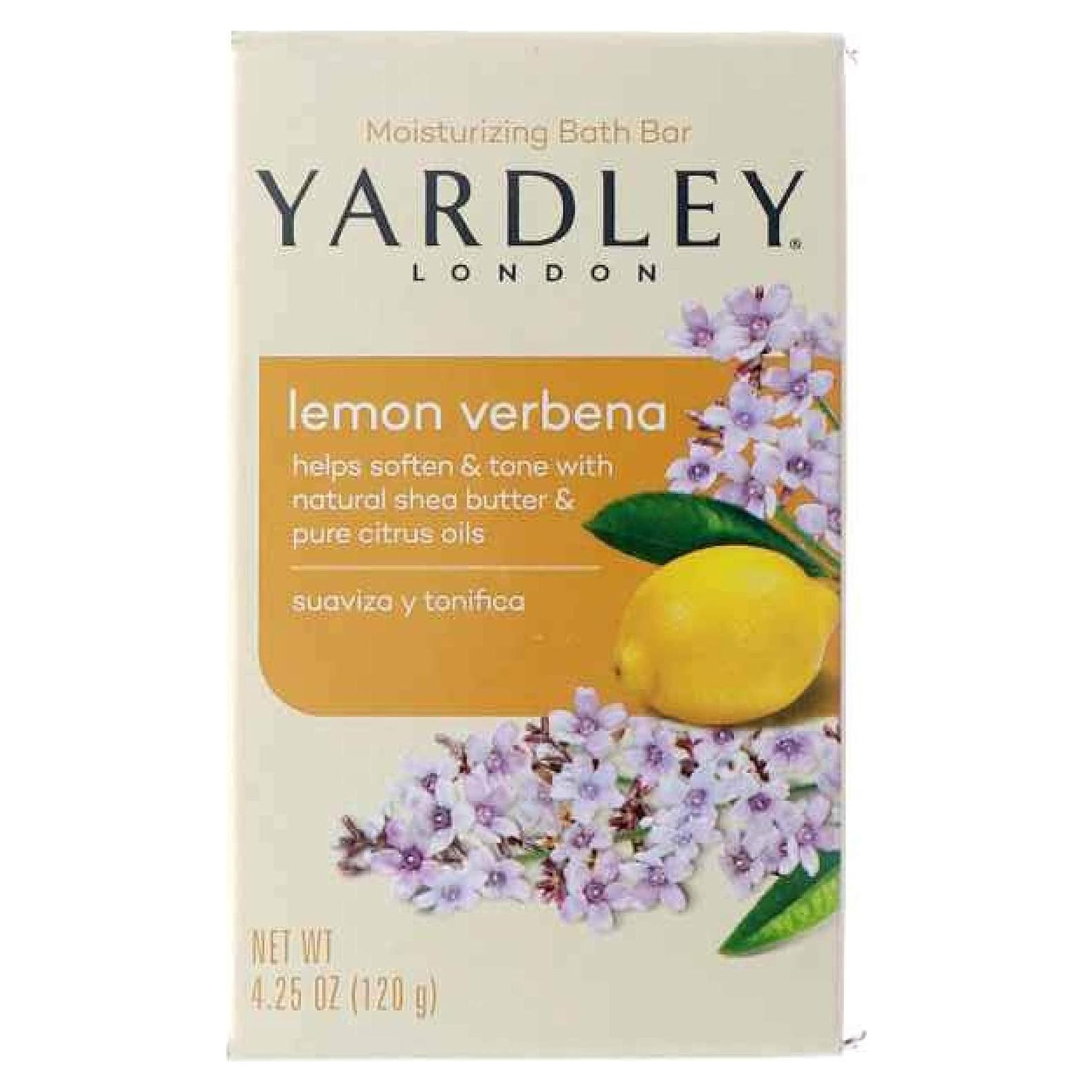 Barra Hidratante Limón Verbena Yardley 113g - Paquete de 2