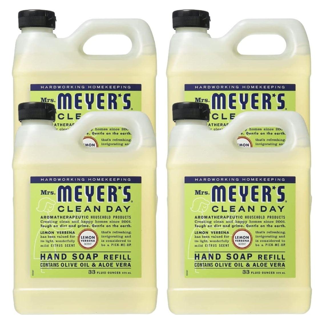 Recarga Jabón Líquido para Manos Lovely Annie 4 Paquetes 0.98L