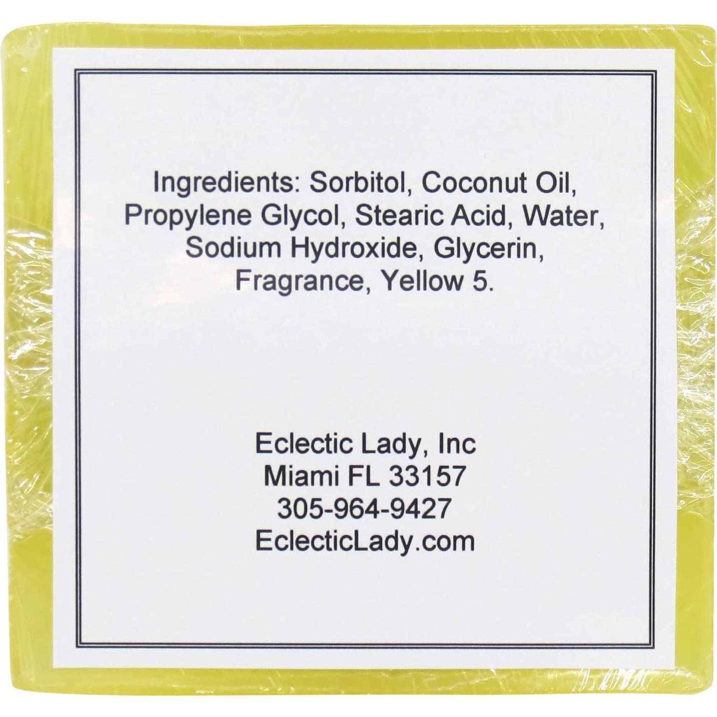 Jabón de Glicerina Eclectic Lady Verbena de Limón 113 g