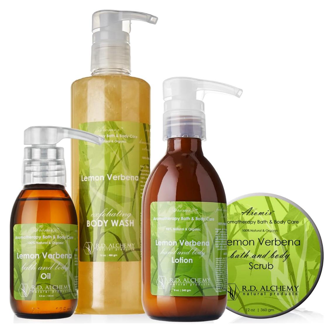 Set de Cuidado Corporal RD Alchemy - Verbena de Limón - Natural