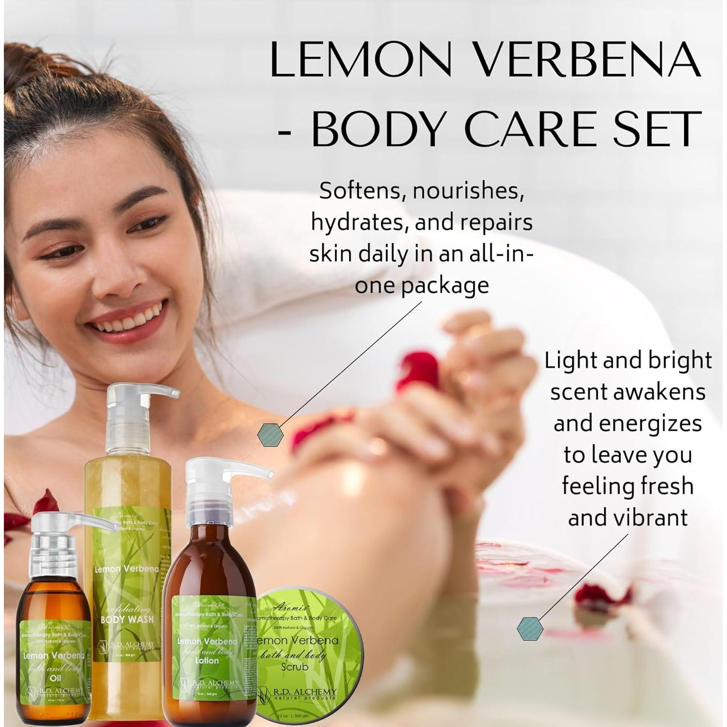 Set de Cuidado Corporal RD Alchemy - Verbena de Limón - Natural