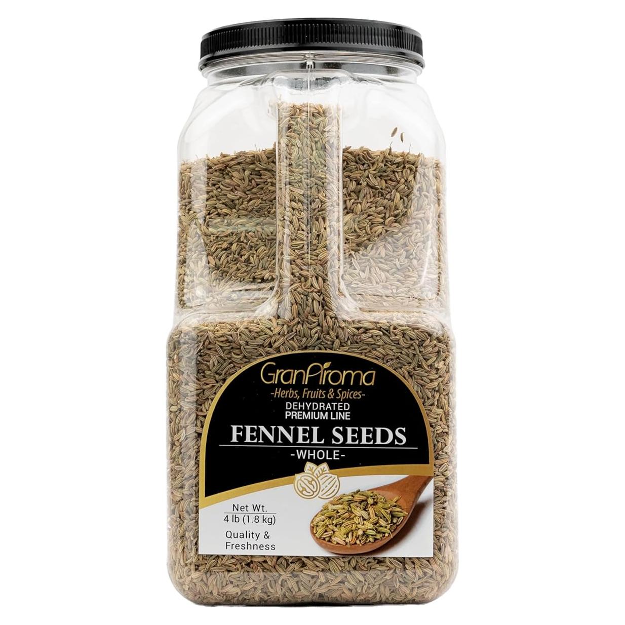 Semillas de Hinojo GranAroma 1.81 kg - Sabor Suave para Cocina