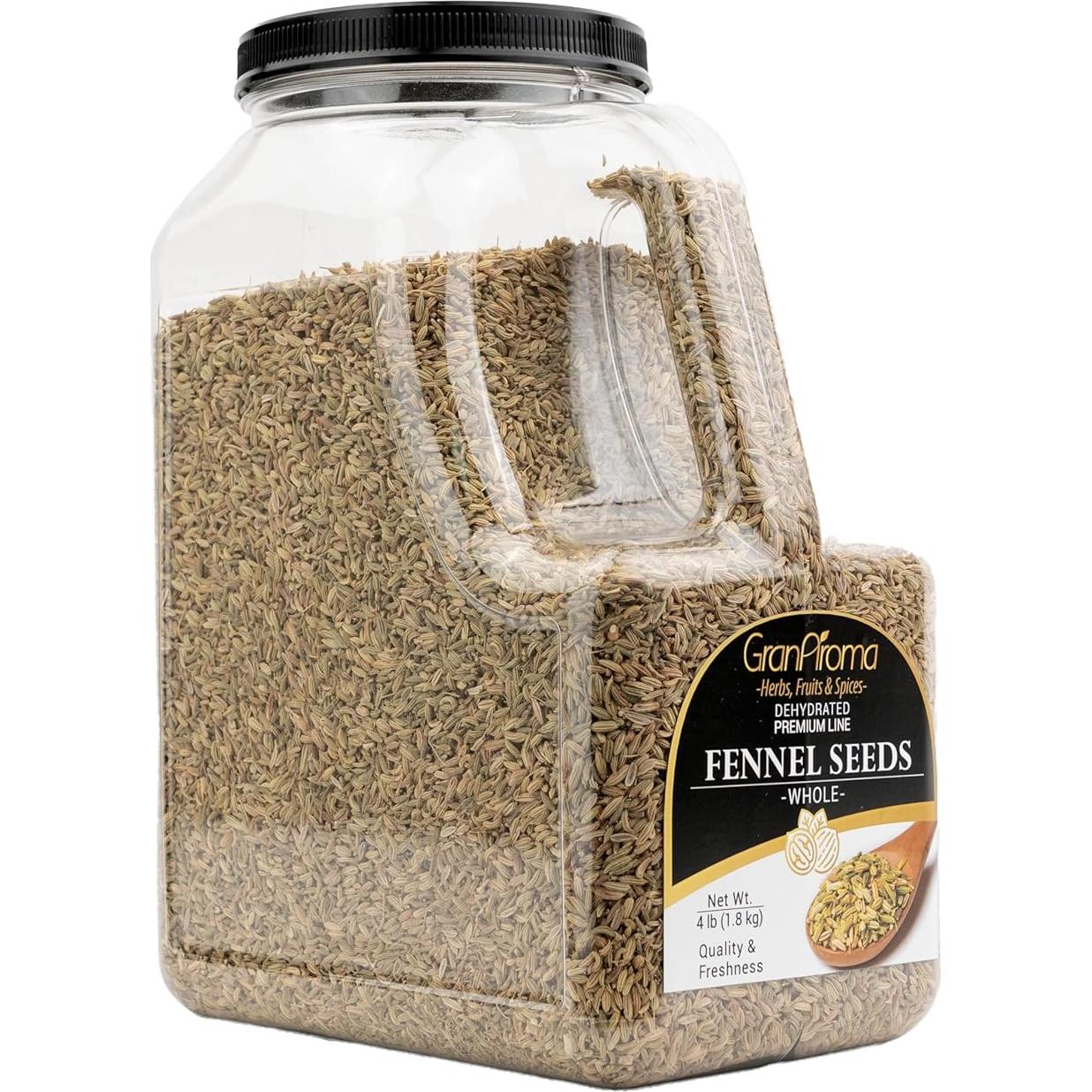 Semillas de Hinojo GranAroma 1.81 kg - Sabor Suave para Cocina