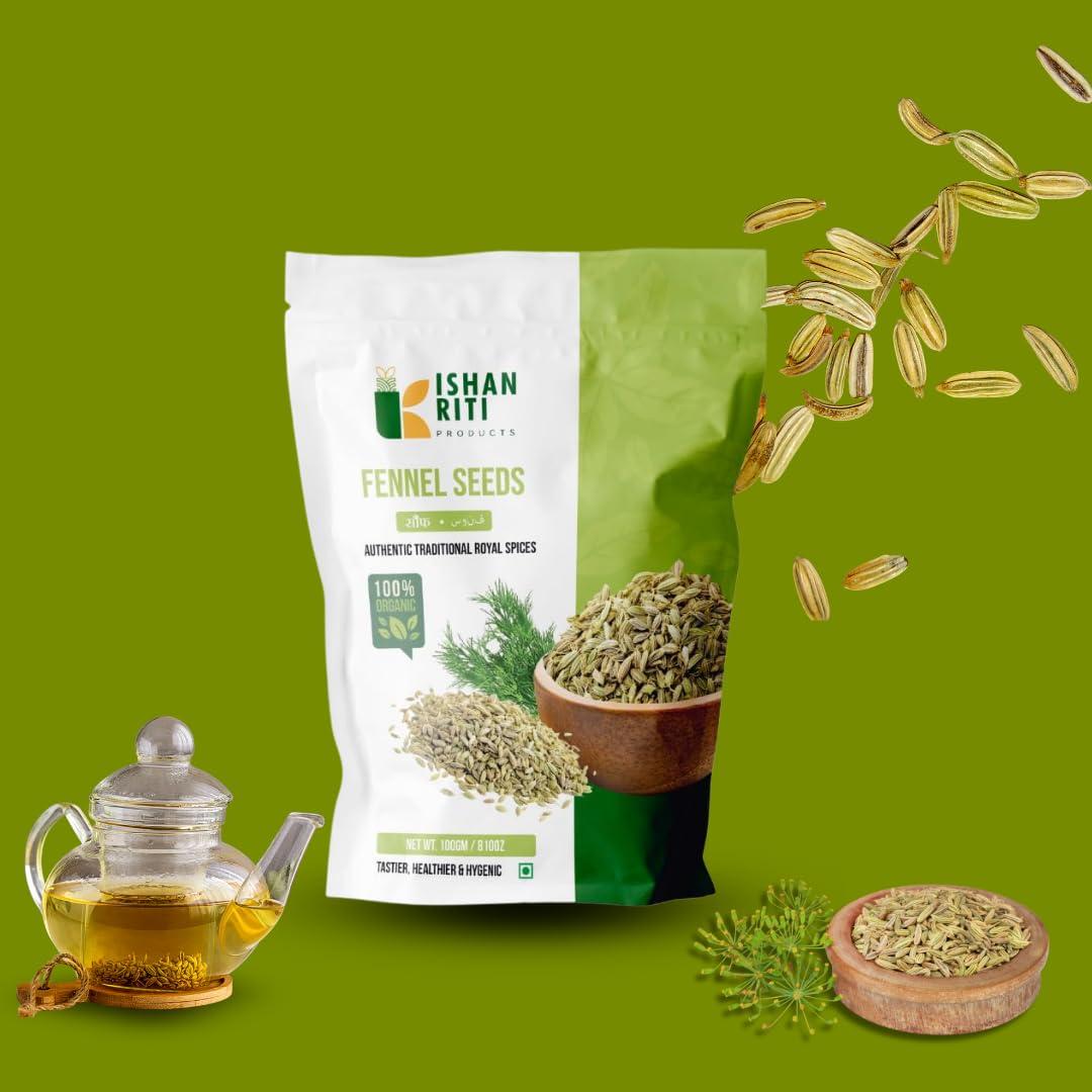 Semillas de Hinojo Premium Kishankriti 226.8g - 100% Naturales