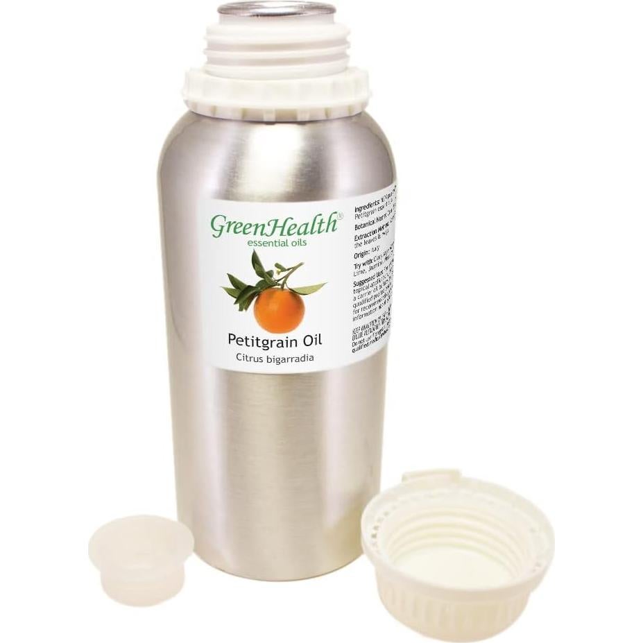 Aceite Esencial Puro Petitgrain 473 ml GreenHealth