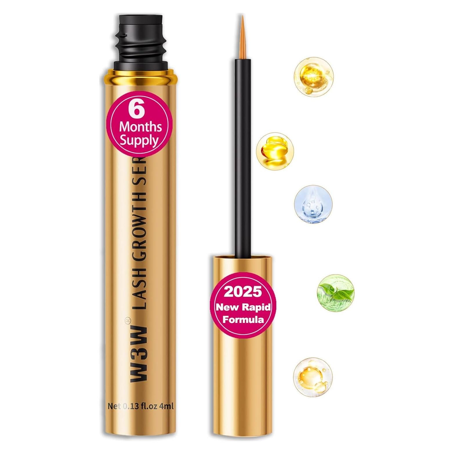 Suero de Pestañas Yulinlon 2025 - Crecimiento Rápido Natural