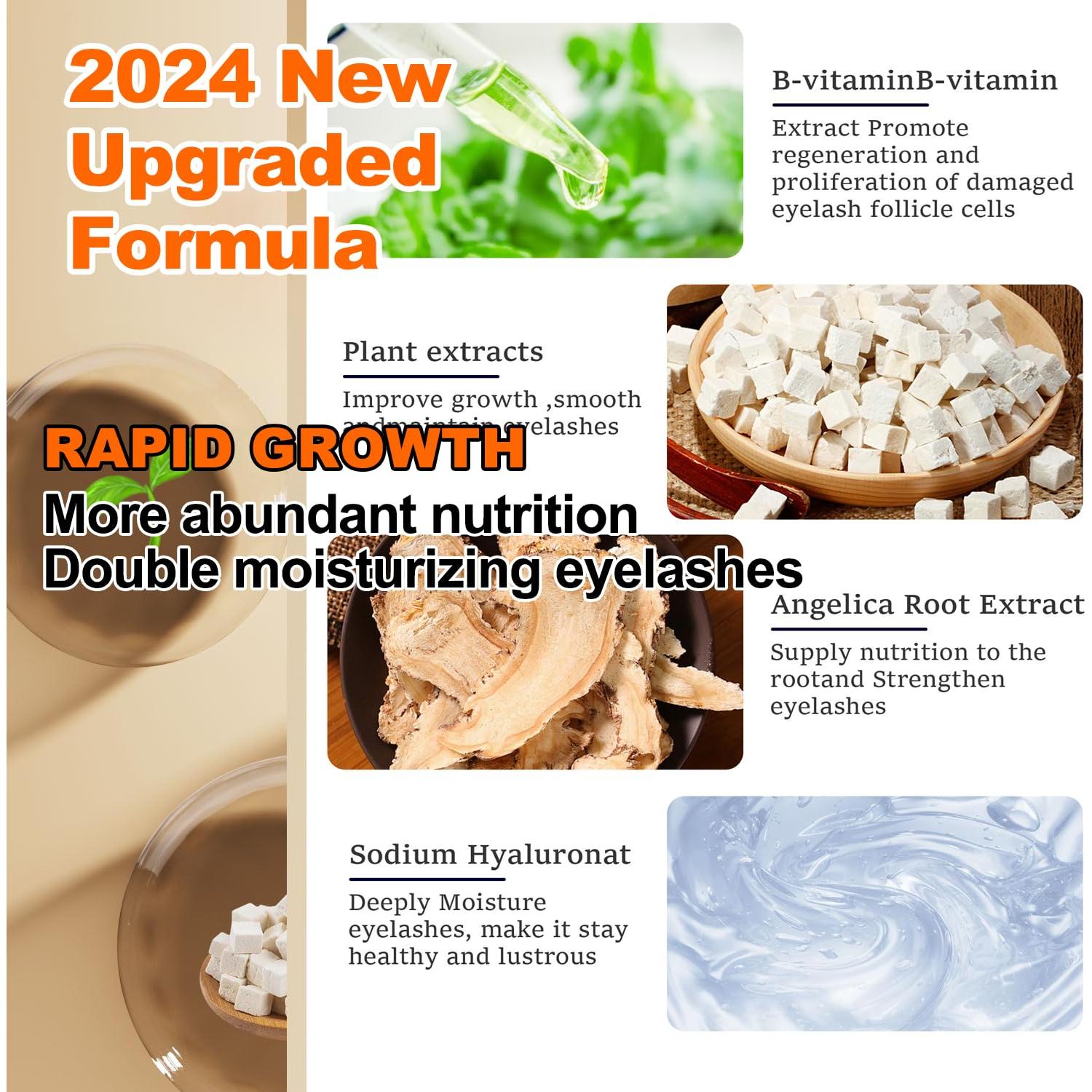 Suero de Pestañas Yulinlon 2025 - Crecimiento Rápido Natural