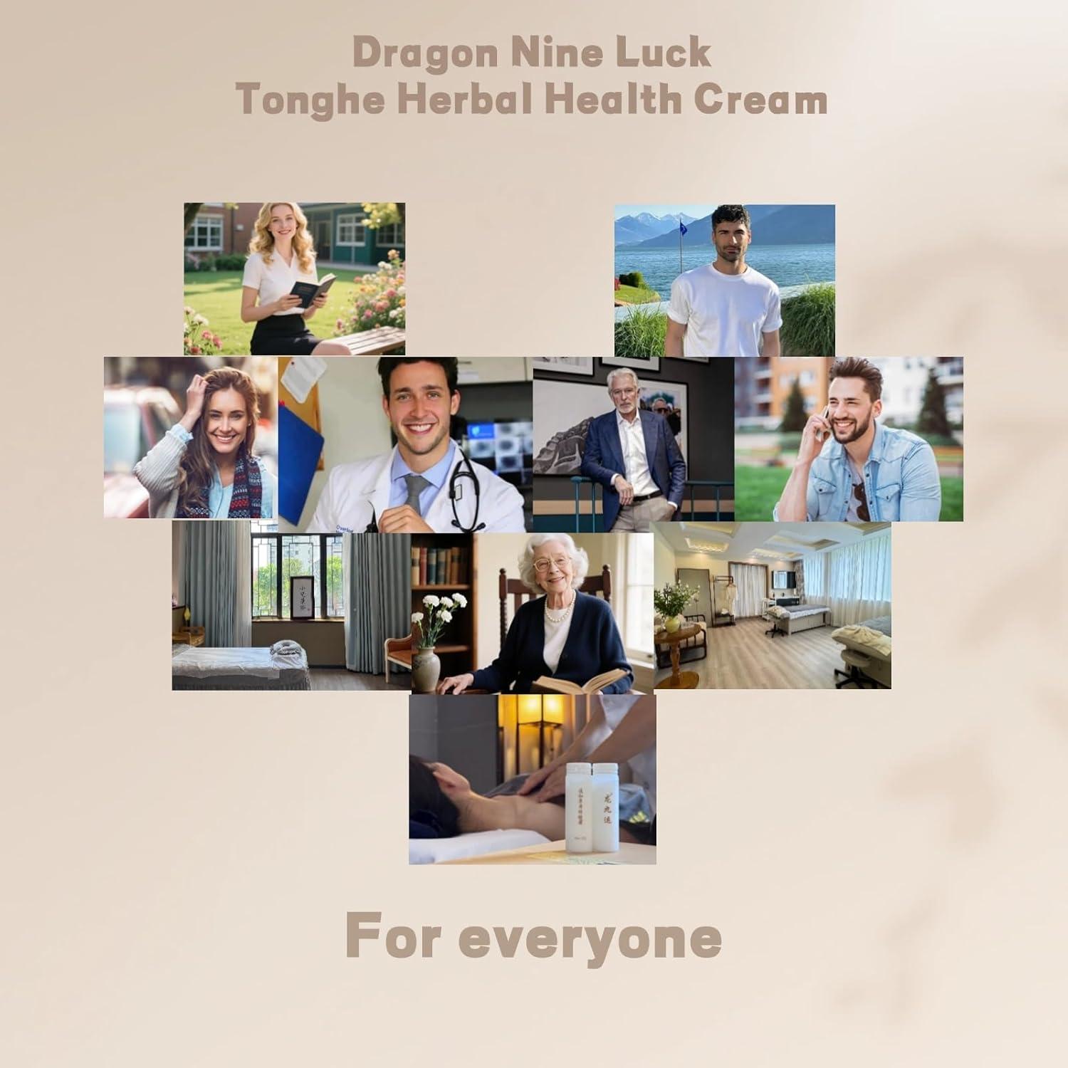 Crema Herbal Tonghe Dragon Nine Luck 30g - Set de 10 Botellas