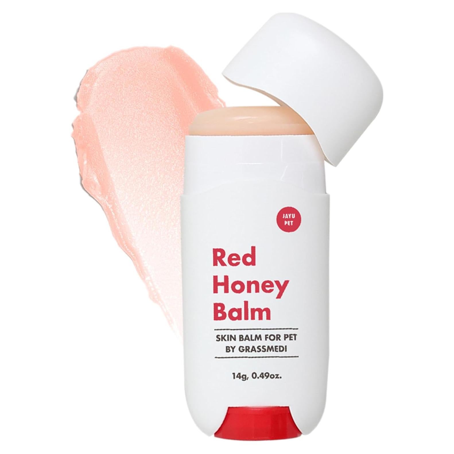 Bálsamo de Miel Roja JAYU PET 14.17 g - Hidratante para Mascotas