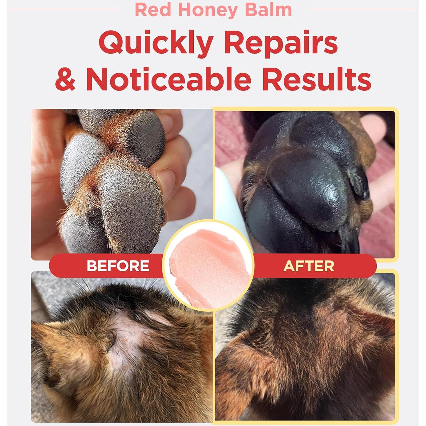 Bálsamo de Miel Roja JAYU PET 14.17 g - Hidratante para Mascotas