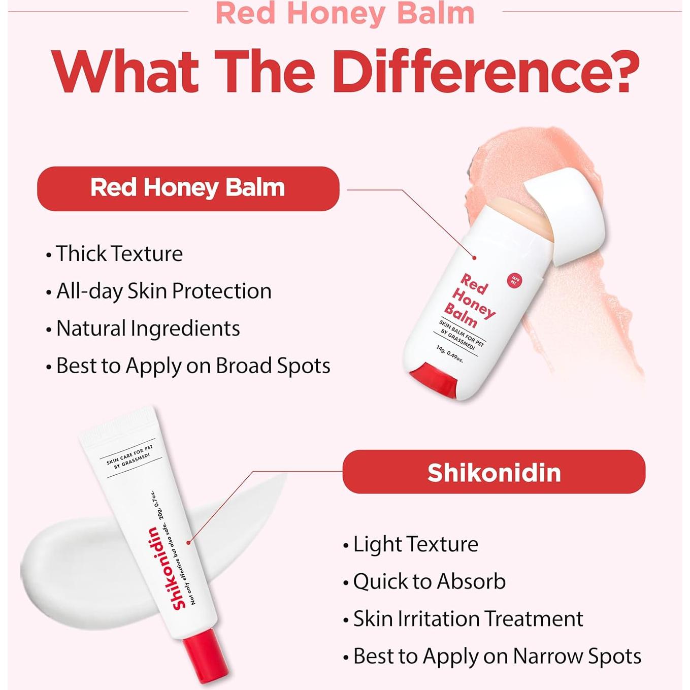 Bálsamo de Miel Roja JAYU PET 14.17 g - Hidratante para Mascotas