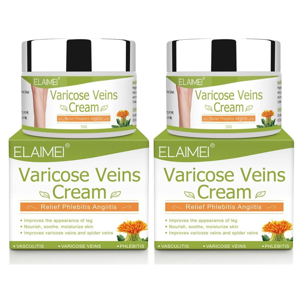 Crema para Venas Varicosas Resdam 2 PCS - Alivio y Reducción