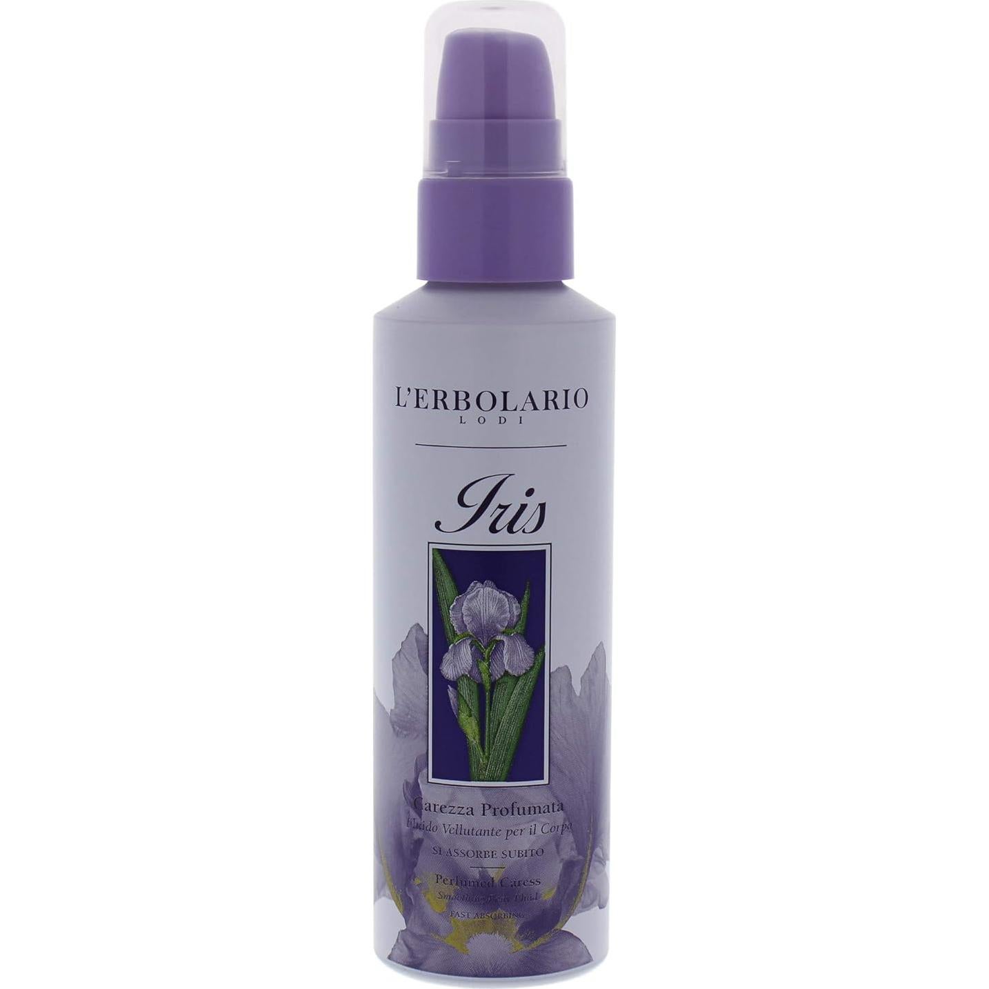 Fluido Corporal Suavizante L'Erbolario Iris 145 g - Hidratante
