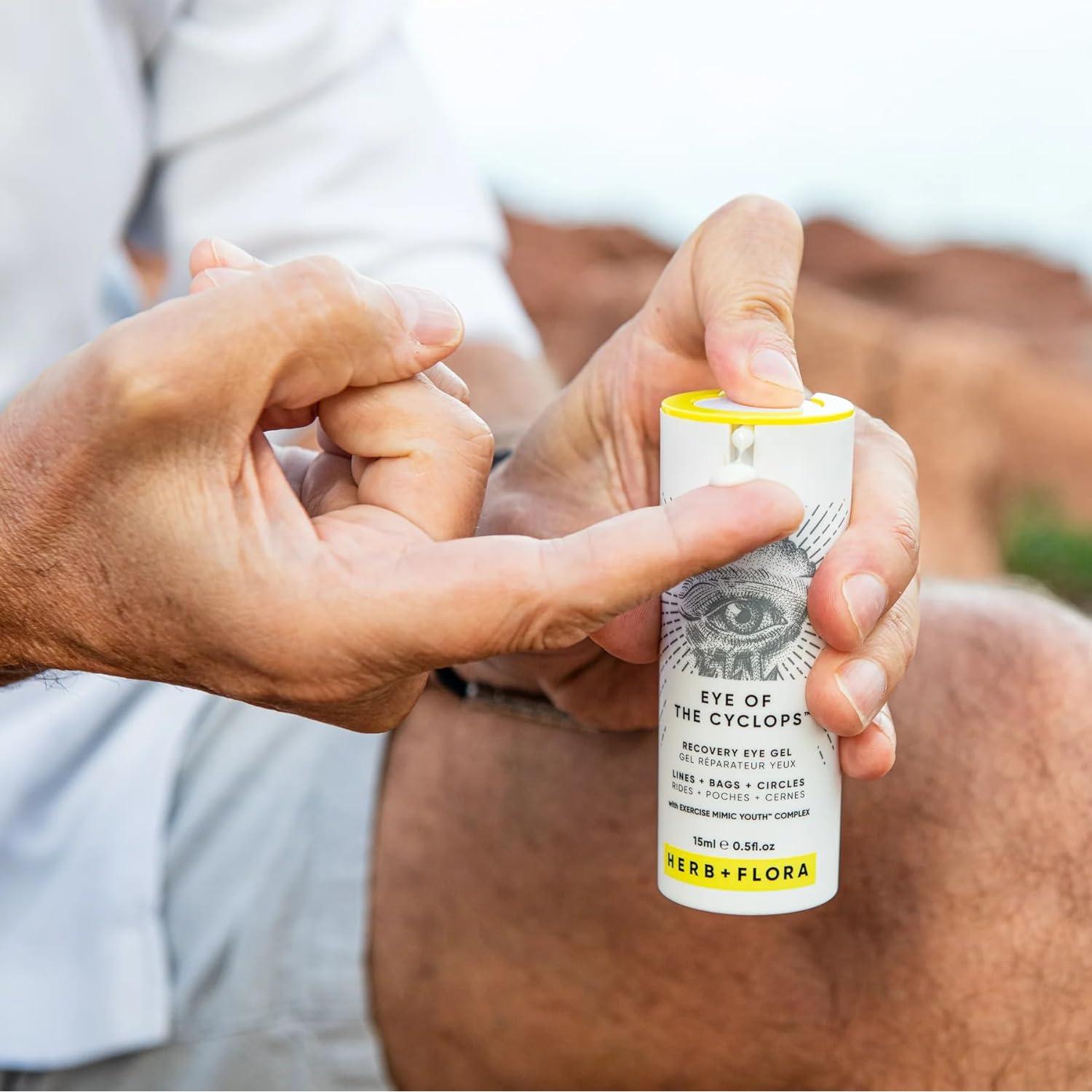 Gel para Ojos Herb + Flora 15ml - Recuperación y Rejuvenecimiento