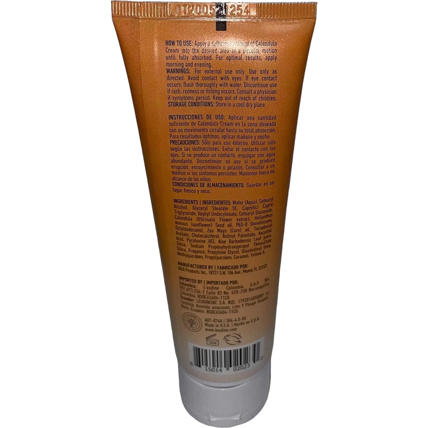 Crema Corporal de Caléndula L’EUDINE - Paquete de 3 x 118 ml