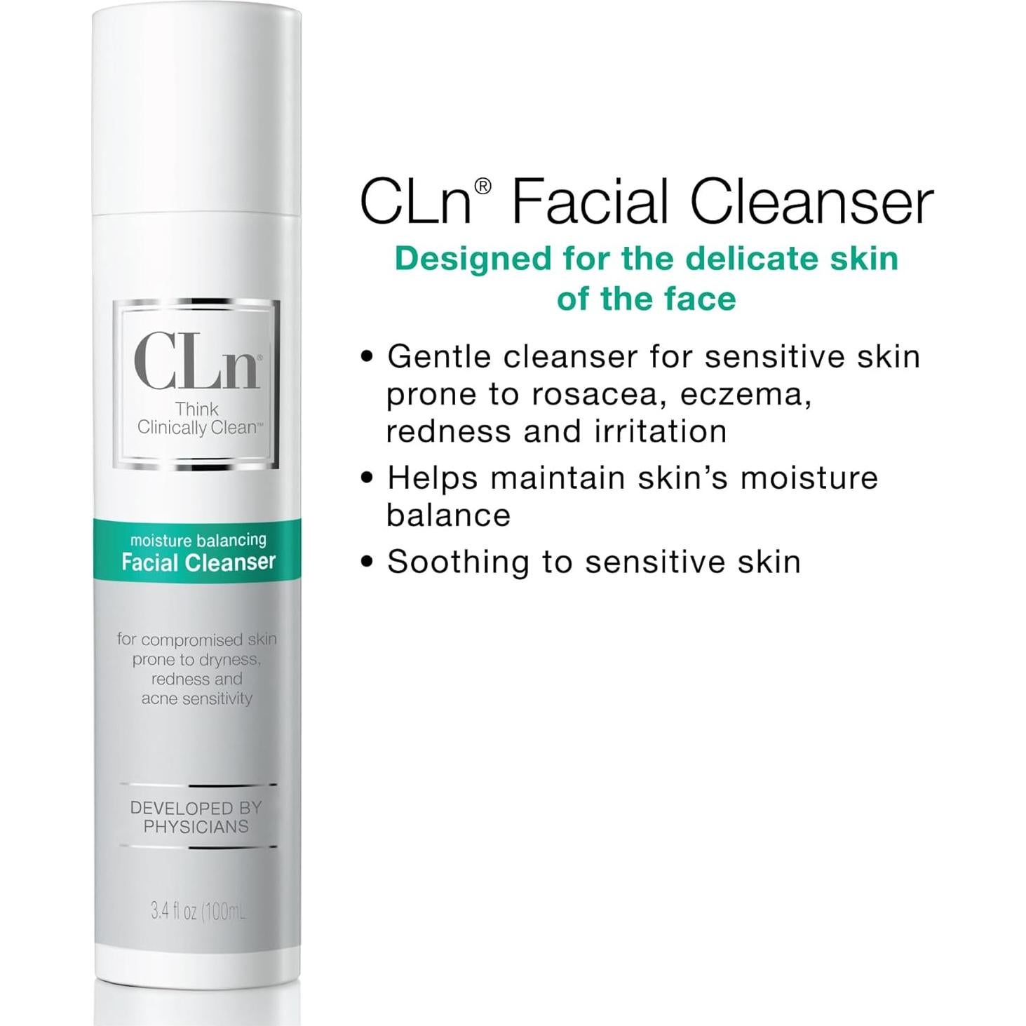 Limpiador Facial CLn 100 ml - Hidratante para Piel Sensible