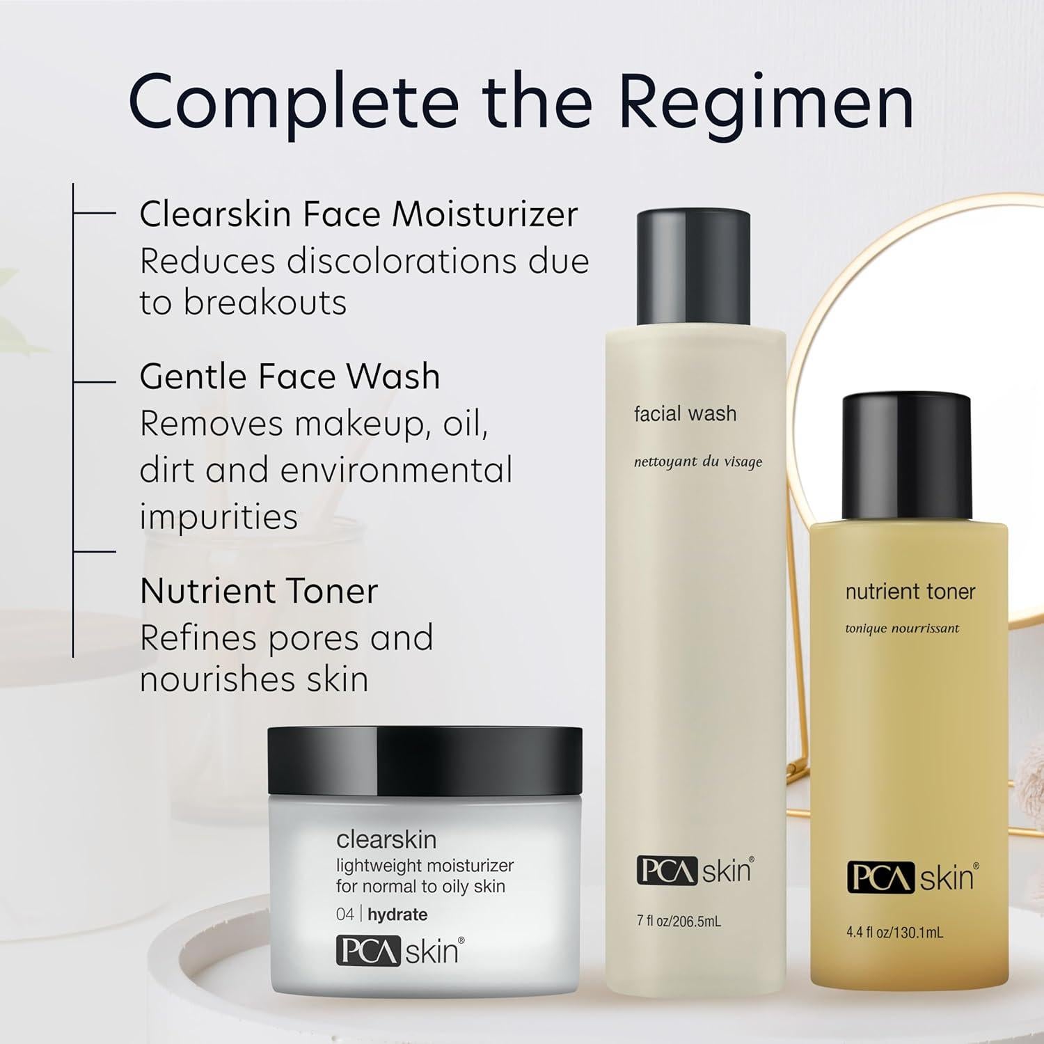 Hidratante Facial PCA SKIN Clearskin 48g para Piel Grasa