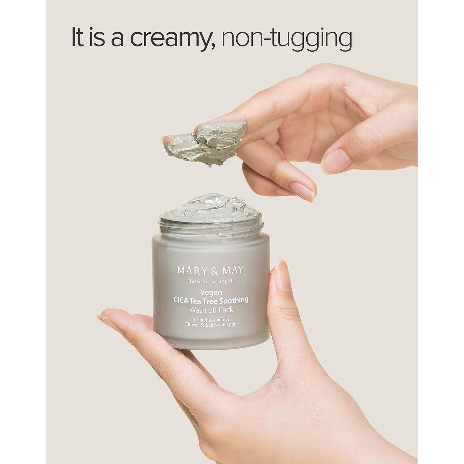 Mascarilla de Arcilla Vegana Mary&May 120g - Centella Calmante