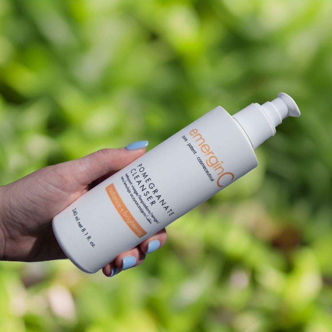 Gel Limpiador Facial Emerginc C con Granada y Té Verde 240 ml