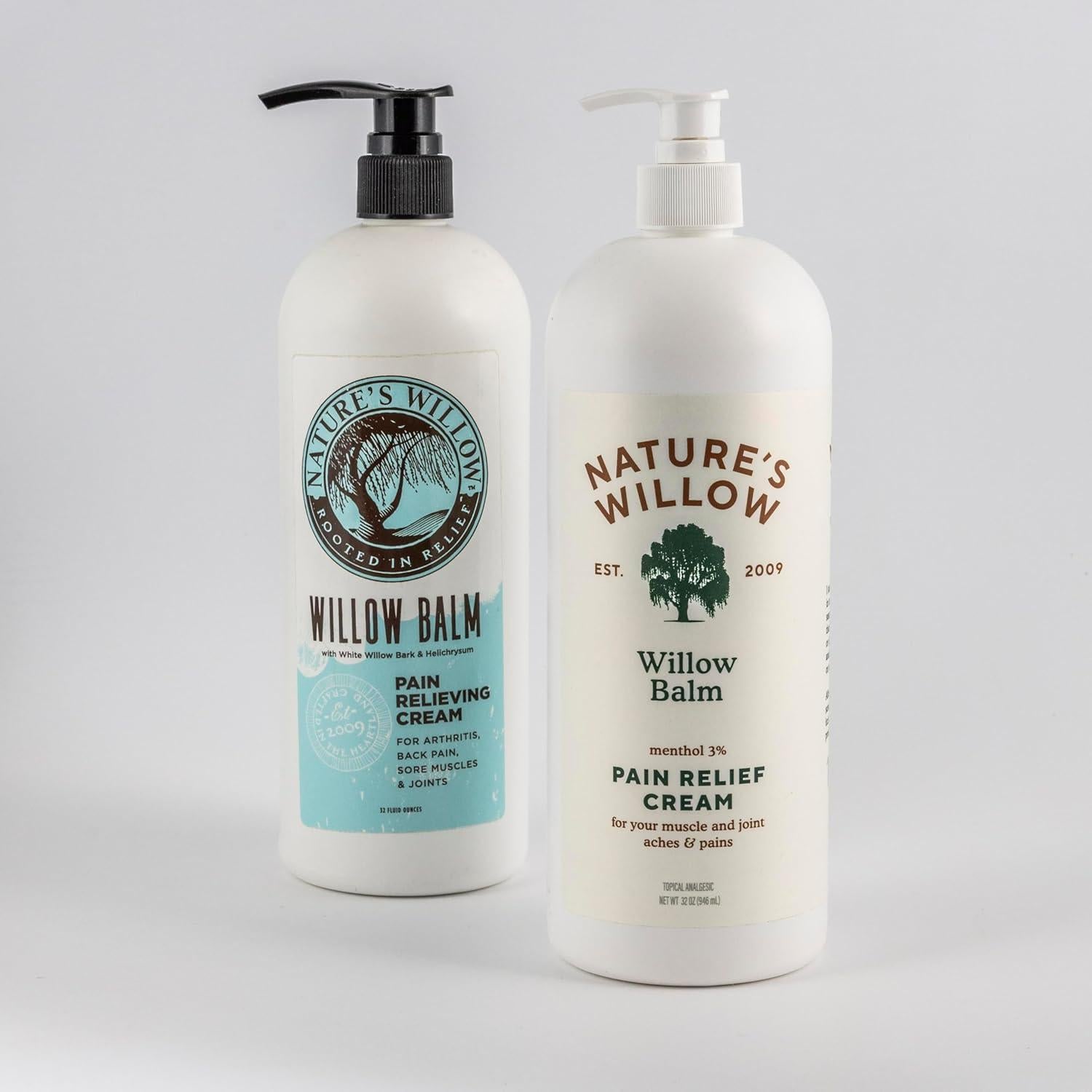 Bálsamo Natural para Alivio del Dolor Nature's Willow 946 ml