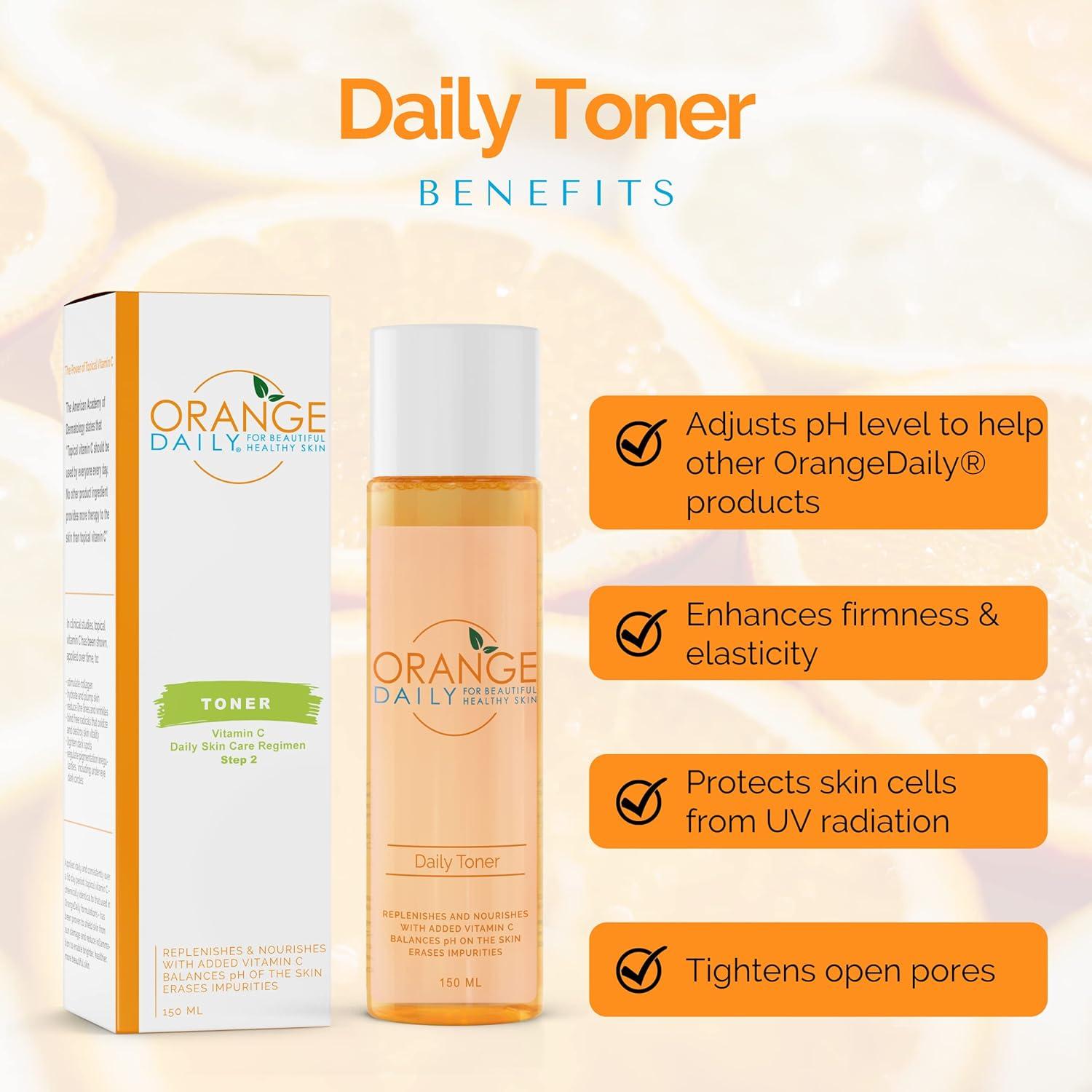Tónico Diario Vitamina C OrangeDaily 150 ML Hidratante
