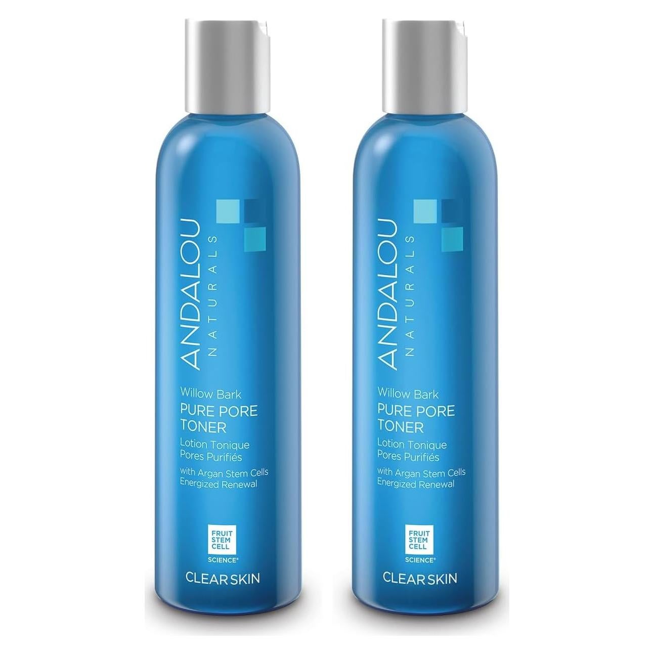 Tónico Andalou Naturals Corteza de Sauce 177 ml - Paquete de 2