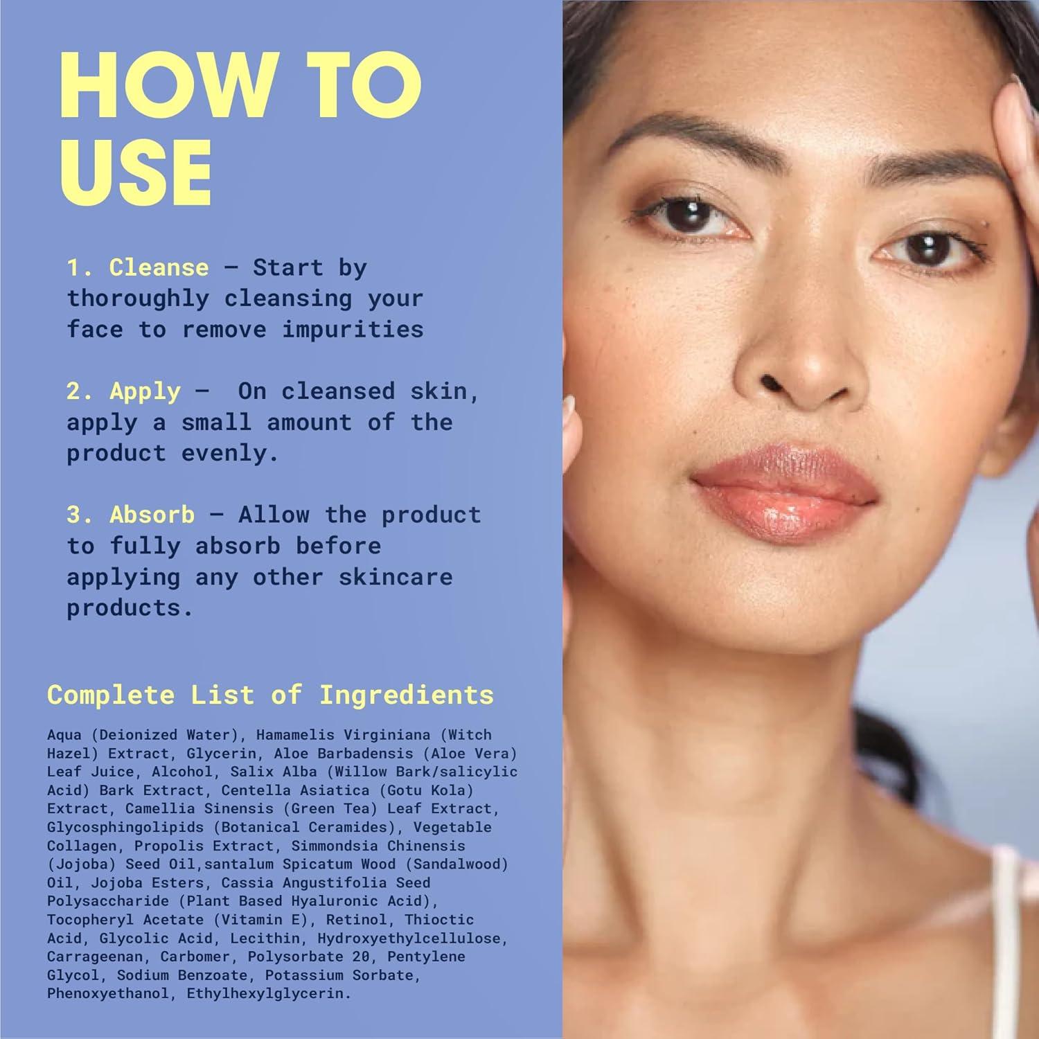 Sérum Facial Antienvejecimiento bioBare 30ml - Colágeno y Ceramidas