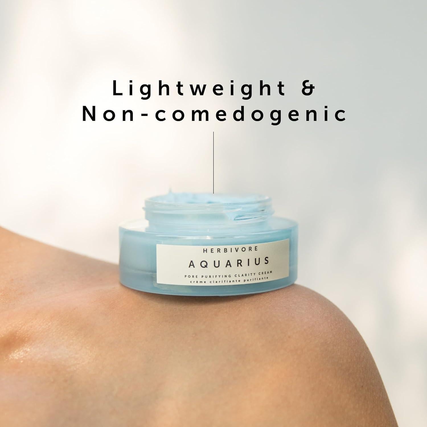 Crema Purificadora de Poros Herbivore 50ml - Hidratante Diario BHA