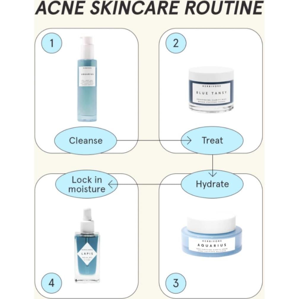 Crema Purificadora de Poros Herbivore 50ml - Hidratante Diario BHA